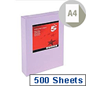A4 Medium Violet Coloured Paper Multifunctional Ream-Wrapped 80gsm 500 Sheets 5 Star A4 Medium Violet Coloured Paper Multifunctional Ream-Wrapped 80gsm 500 Sheets 5 Star