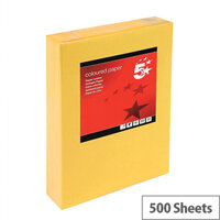 5 Star Medium Gold A4 Paper Multifunctional Ream-Wrapped 80gsm 500 Sheets 5 Star Medium Gold A4 Paper Multifunctional Ream-Wrapped 80gsm 500 Sheets