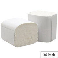 5 Star Bulk Pack Dispenser Toilet Paper Tissues Refills White 36 Sleeves 250 Sheets per Sleeve 2-Ply Tissue 5 Star Bulk Pack Dispenser Toilet Paper Tissues Refills White 36 Sleeves 250 Sheets per Sleeve 2-Ply Tissue