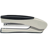 5 Star Office Stapler Full Strip Stand Up Soft Grip Capacity 20 Sheets Silver/Black 5 Star Office Stapler Full Strip Stand Up Soft Grip Capacity 20 Sheets Silver/Black