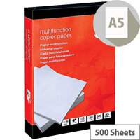 5 Star Multifunctional Printer Paper A5 80gsm White 500 Sheets