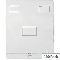 5 Star Elite DX Bags Self Seal Waterproof 395x430mm White Pack 100 5 Star Elite DX Bags Self Seal Waterproof 395x430mm White Pack 100