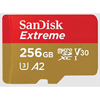 SanDisk Extreme 256 GB MicroSDXC UHS-I Class 3