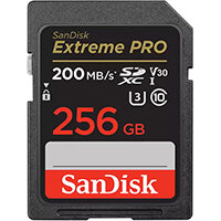 SanDisk Extreme PRO 256 GB SDXC Class 10