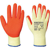 Portwest A109 Grip Glove - Bag Orange Large