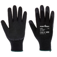 Portwest A150 Classic Grip Glove Black Medium