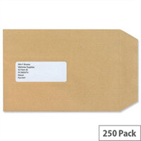 New Guardian C5 Window Manilla 130gsm Envelopes Self Seal Pocket Pack 250 Ref A23013 New Guardian C5 Window Manilla 130gsm Envelopes Self Seal Pocket Pack 250 Ref A23013