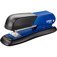 Rapid Desktop Metal Halfstrip Stapler FM12 Blue Rapid Desktop Metal Halfstrip Stapler FM12 Blue