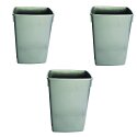 Addis Recycling 3x 60L Bins Kit Bases Metallic Without Lids (Pack 3) Addis Recycling 3x 60L Bins Kit Bases Metallic Without Lids (Pack 3)