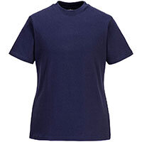Portwest B192 Women's T-Shirt Navy Size L Regular Fit