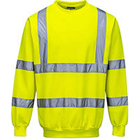 Portwest B303 Hi-Vis Sweatshirt Yellow XXL