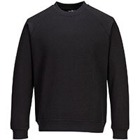 Portwest B330 Women's Sweatshirt Black Size M Regular Fit