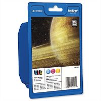 Brother LC-1100 Cyan/Magenta/Yellow Inkjet Cartridge Tri-Pack LC1100RBWBP Brother LC-1100 Cyan/Magenta/Yellow Inkjet Cartridge Tri-Pack LC1100RBWBP