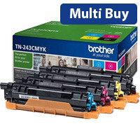 Brother TN243CMYK Toner Bundle (Pack of 4) TN243CMYK