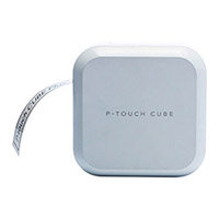 Brother P-touch Cube Plus Label Printer with Bluetooth White PT-P710BTHZ1