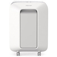 Fellowes LX201 Shredder Micro Cut P-5 White Ref 5160101 Fellowes LX201 Shredder Micro Cut P-5 White Ref 5160101