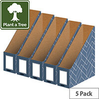 Bankers Box Decor Magazine File Blue Pack of 5 4484001 Bankers Box Decor Magazine File Blue Pack of 5 4484001