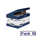 Fellowes Bankers Box System Store Maxi with Ergo Handles Pack of 10 0048901 Fellowes Bankers Box System Store Maxi with Ergo Handles Pack of 10 0048901
