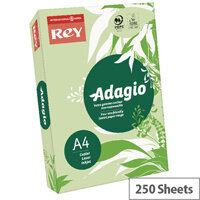 Adagio Bright Green A4 Card Paper 160gsm Pack of 250 Adagio Bright Green A4 Card Paper 160gsm Pack of 250