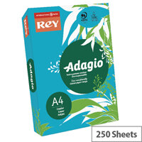 Adagio Intense Deep Blue A4 Card Paper 160gsm Pack of 250 Adagio Intense Deep Blue A4 Card Paper 160gsm Pack of 250