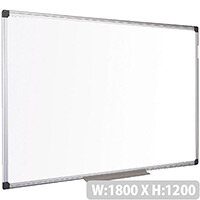 Bi-Office Drywipe Board Magnetic 1800x1200mm Aluminum Frame MA2707170