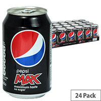 Pepsi Original Max Coca Cola Soft Drink Cans 330ml Pack 24 A01100 