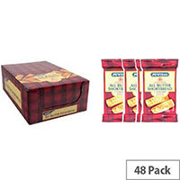 McVities All Butter Shortbread Biscuits Individually Wrapped in Twin Pack Snack Size (Pack 48) McVities All Butter Shortbread Biscuits Individually Wrapped in Twin Pack Snack Size (Pack 48)