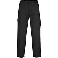 Portwest C701 Combat Trousers Black Size 28 (Regular Fit)