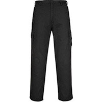 Portwest C701 Combat Trousers Black Size 30 (Tall Fit)
