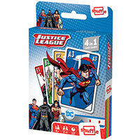 Shuffle Justice League 4-in-1 Card Game Pack of 12 108543998 Shuffle Justice League 4-in-1 Card Game Pack of 12 108543998