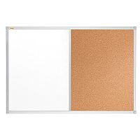 Franken ValueLine Magnetic Combination Board Lacquered/Cork Surface 900x600mm CB3402 Franken ValueLine Magnetic Combination Board Lacquered/Cork Surface 900x600mm CB3402