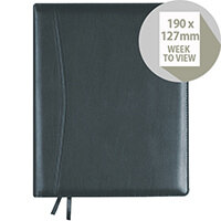 Collins Elite Compact Week to View 2020 Diary Black 1150V Collins Elite Compact Week to View 2020 Diary Black 1150V