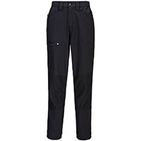 Portwest CD887 WX2 Eco Women's Stretch Work Trousers Black Size 34 Regular Fit
