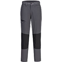 Portwest CD887 WX2 Eco Women's Stretch Work Trousers Metal Grey Size 34 Regular Fit