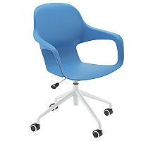 Ariel 2 Modern Design Spider Base Chair Blue Ariel 2 Modern Design Spider Base Chair Blue