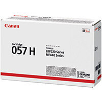 Canon 057H Black High Yield Laser Toner Cartridge 3010C002