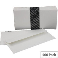 Conqueror Laid DL Wallet Envelopes High White 120gsm Pack of 500 Conqueror Laid DL Wallet Envelopes High White 120gsm Pack of 500