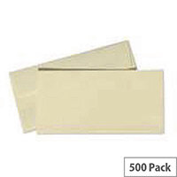 Conqueror Wove DL Wallet Envelopes Peel and Seal Cream 120gsm Pack of 500 Conqueror Wove DL Wallet Envelopes Peel and Seal Cream 120gsm Pack of 500