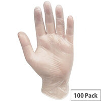 Professional Hygiene Vinyl Powder Free Clear Gloves Medium 100 Professional Hygiene Vinyl Powder Free Clear Gloves Medium 100