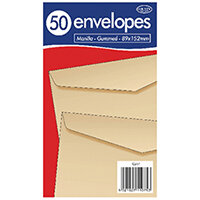 County Stationery Manilla Gummed Envelopes 89x152mm Pack of 1000 C517 County Stationery Manilla Gummed Envelopes 89x152mm Pack of 1000 C517
