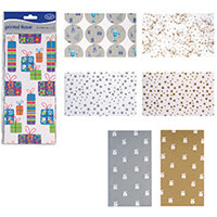 County Stationery Printed Tissue Assorted Designs Pack of 60 C195 County Stationery Printed Tissue Assorted Designs Pack of 60 C195