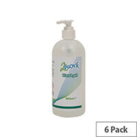 2Work Hand Cleaning Alcohol Gel Hand Sanitisers 500ml (Pack of 6) AHAG500TWK 2Work Hand Cleaning Alcohol Gel Hand Sanitisers 500ml (Pack of 6) AHAG500TWK