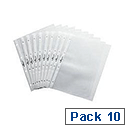 Durable Pockets for Table Top Presenter Pack of 10 A4 Landscape 8566 Durable Pockets for Table Top Presenter Pack of 10 A4 Landscape 8566