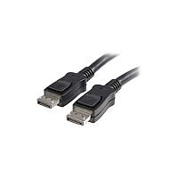 StarTech 0.5m Short DisplayPort 1.2 Cable with Latches M/M DisplayPort 4k DisplayPort for Audio/Video Device 0.5m 1 x DisplayPort Male Digital