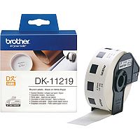 Brother DK-11219 Round Labels 1/2in Diameter