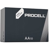 Duracell Procell AA Industrial Batteries (Pack of 10) Ref. 5007616 Duracell Procell AA Industrial Batteries (Pack of 10) Ref. 5007616