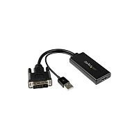 StarTech DVI to HDMI Video Adapter with USB Power and Audio DVI-D to HDMI Converter 1080p DVI2HD StarTech DVI to HDMI Video Adapter with USB Power and Audio DVI-D to HDMI Converter 1080p DVI2HD