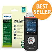 Philips VoiceTracer DVT2810 Digital Voice Recorder with Dragon Speech Recognition Software Philips VoiceTracer DVT2810 Digital Voice Recorder with Dragon Speech Recognition Software