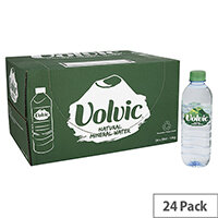 Volvic Natural Mineral Still Water, 500ml Bottled Water, Refreshing Unique & Delicate Taste, Recyclable Bottle, Pack of 24 Volvic Natural Mineral Still Water, 500ml Bottled Water, Refreshing Unique & Delicate Taste, Recyclable Bottle, Pack of 24