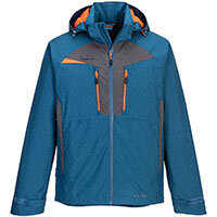 Portwest DX463 DX4 Rain Jacket Metro Blue Size S Regular Fit